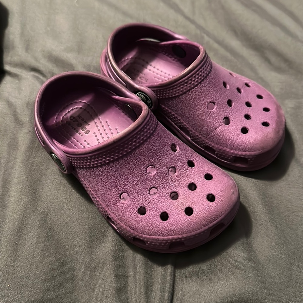 Toddler Girls Crocs size 8